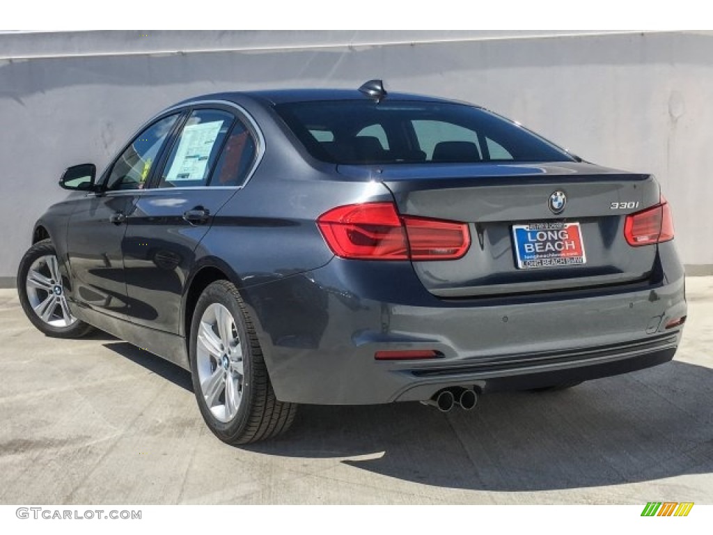 2018 3 Series 330i Sedan - Mineral Grey Metallic / Black photo #3