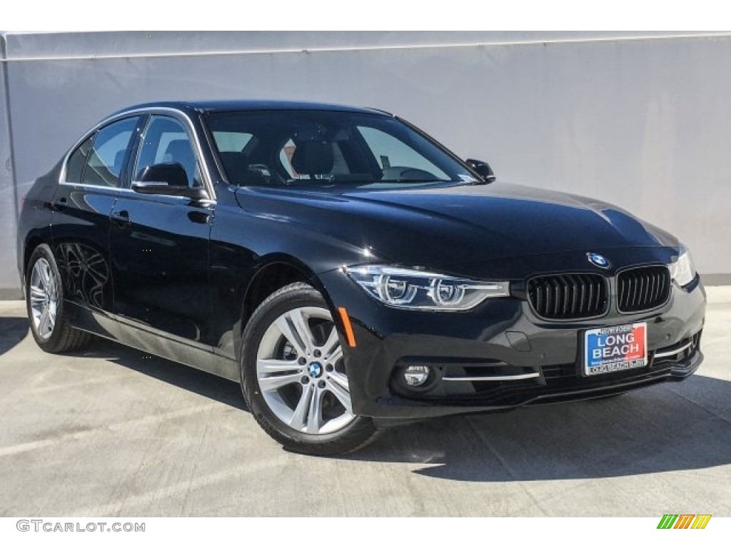 2018 3 Series 330i Sedan - Jet Black / Black photo #12