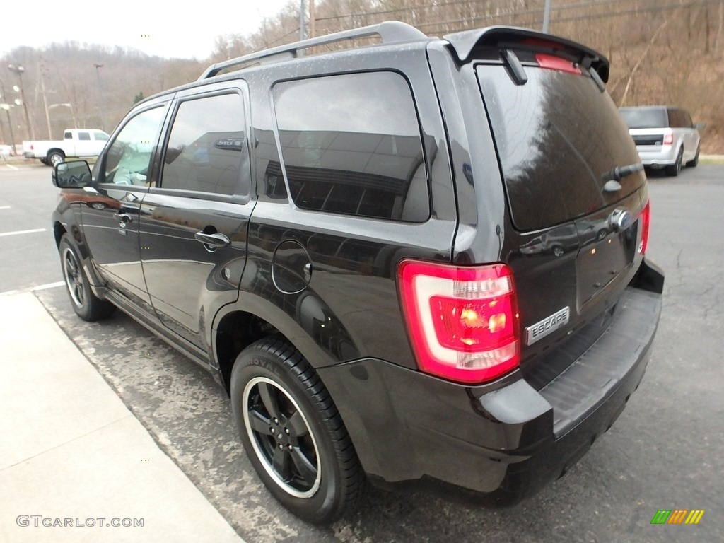 2012 Escape XLT V6 4WD - Ebony Black / Charcoal Black photo #5