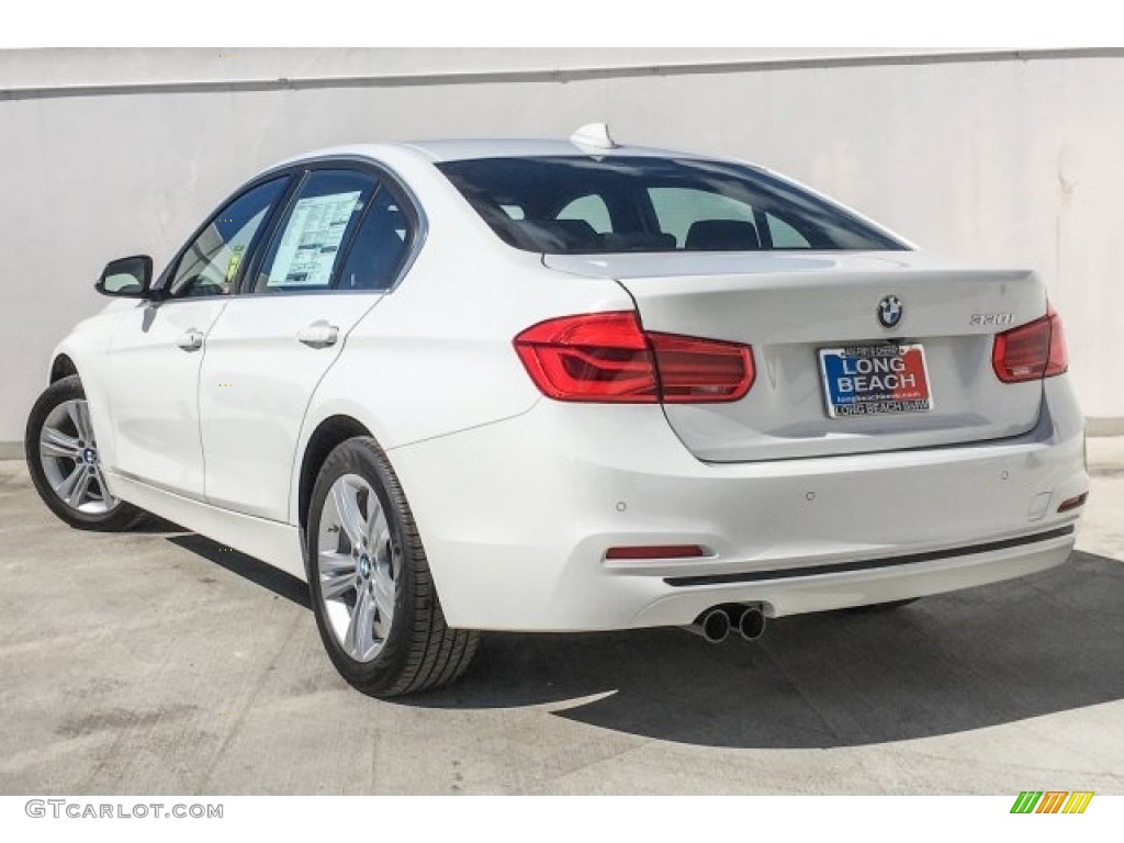 2018 3 Series 330i Sedan - Alpine White / Black photo #3