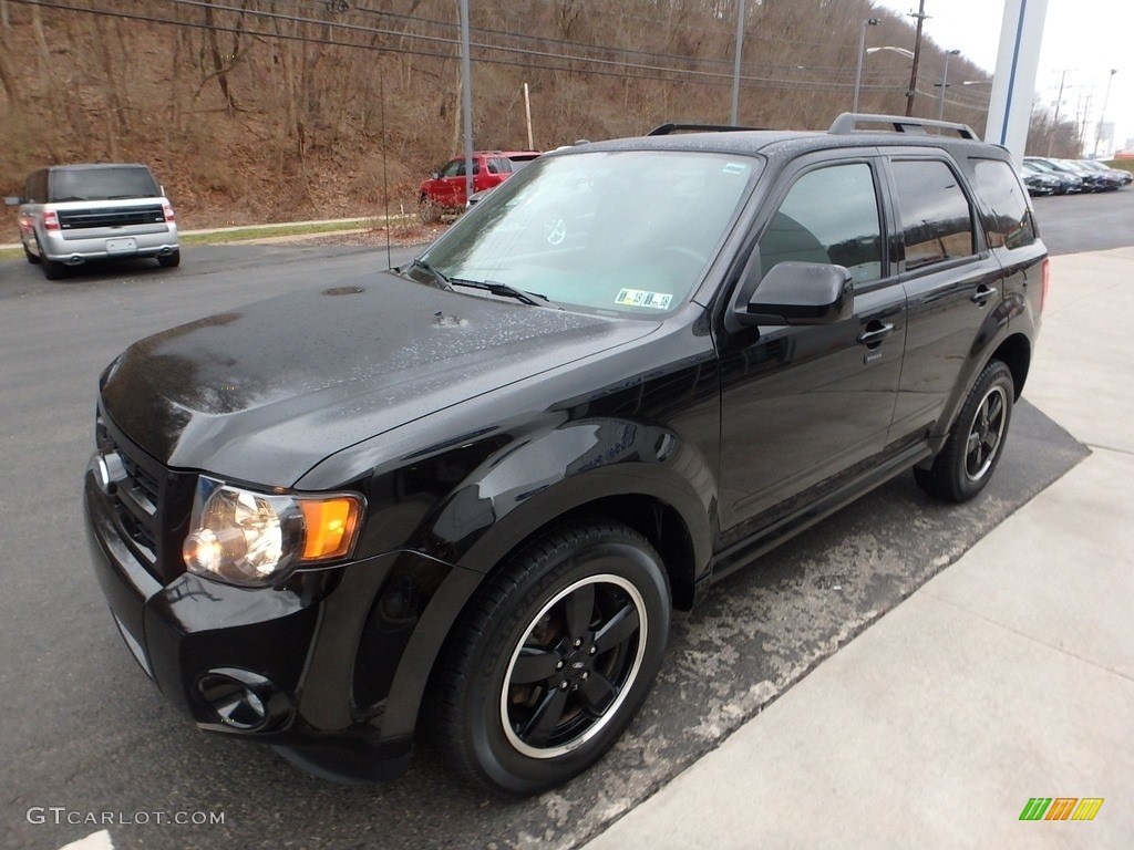 2012 Escape XLT V6 4WD - Ebony Black / Charcoal Black photo #7
