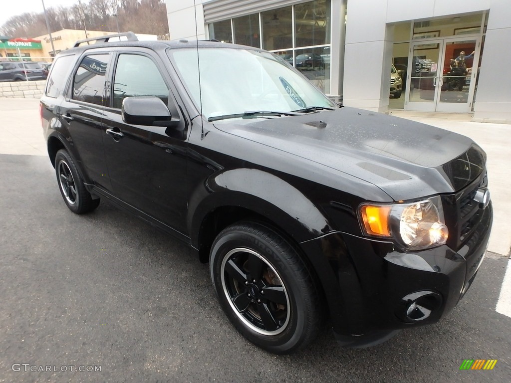 2012 Escape XLT V6 4WD - Ebony Black / Charcoal Black photo #9