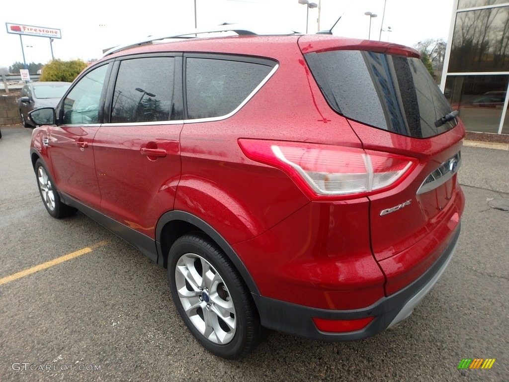 2016 Escape Titanium 4WD - Ruby Red Metallic / Medium Light Stone photo #3