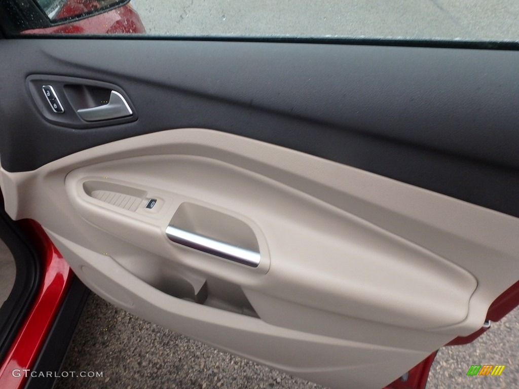 2016 Escape Titanium 4WD - Ruby Red Metallic / Medium Light Stone photo #13