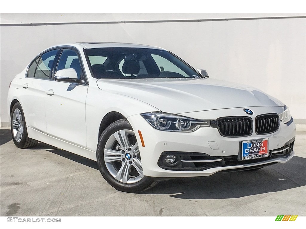 2018 3 Series 330i Sedan - Alpine White / Black photo #12