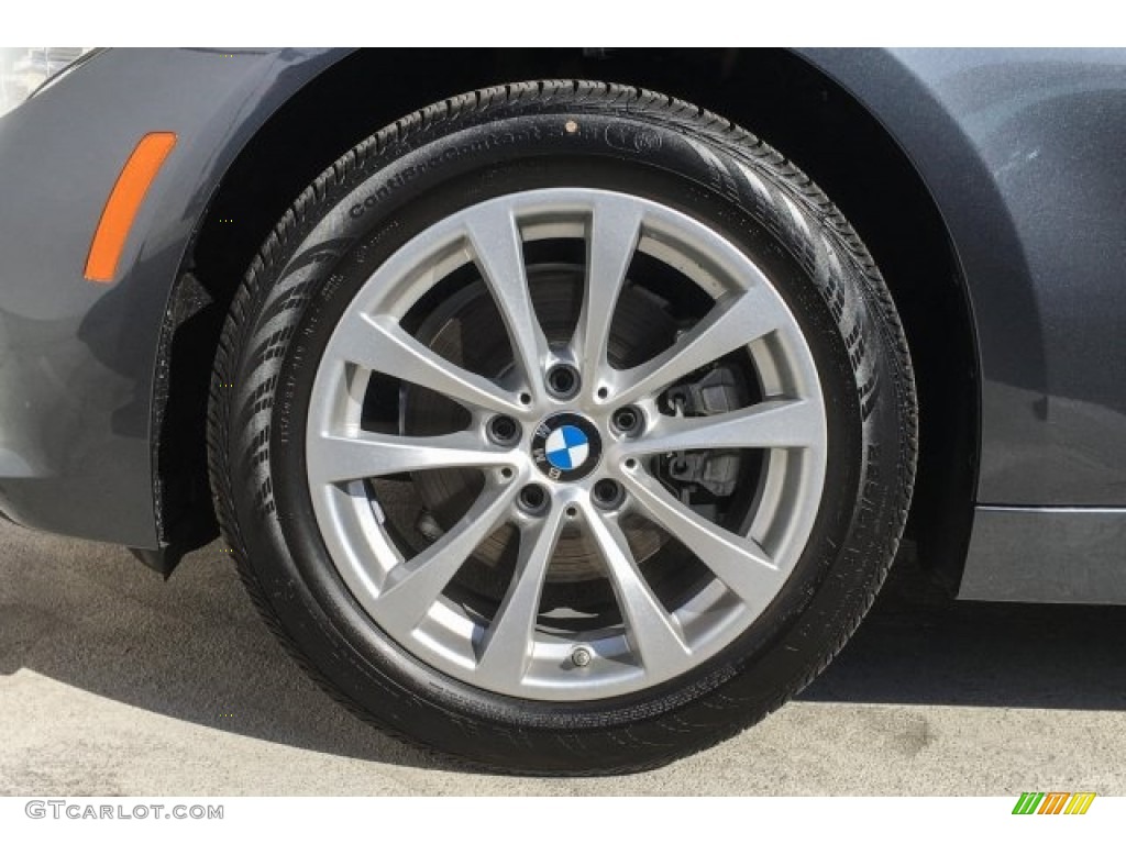 2018 3 Series 320i Sedan - Mineral Grey Metallic / Black photo #9