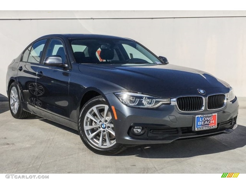 2018 3 Series 320i Sedan - Mineral Grey Metallic / Black photo #12