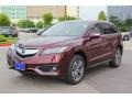 2018 Basque Red Pearl II Acura RDX FWD Advance  photo #3