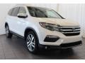 2018 White Diamond Pearl Honda Pilot Elite AWD  photo #2