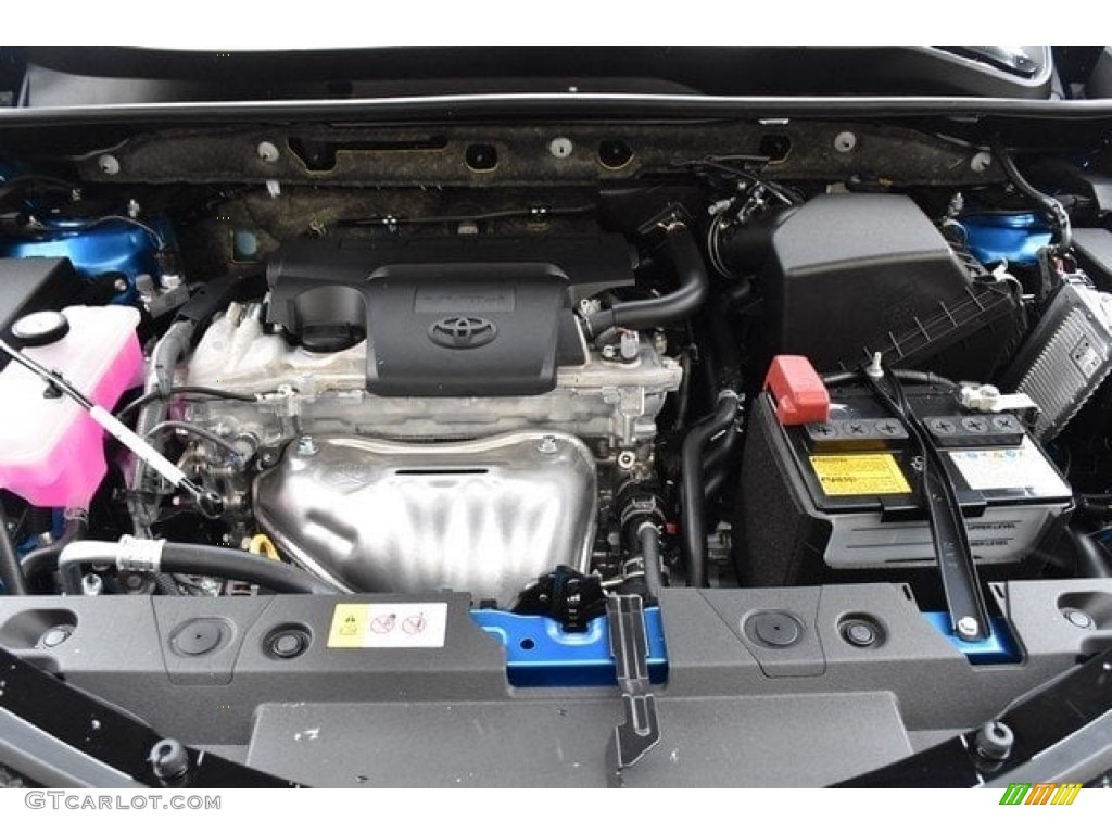 2018 RAV4 XLE - Electric Storm Blue / Ash photo #32