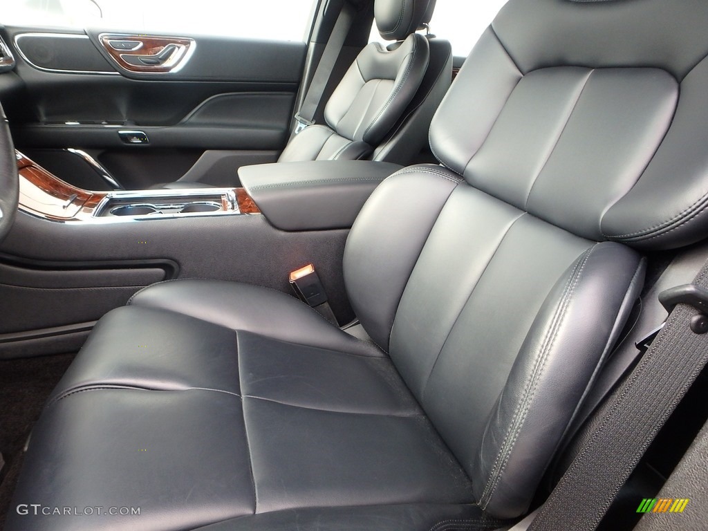 Ebony Interior 2017 Lincoln Continental Premier AWD Photo #125775886