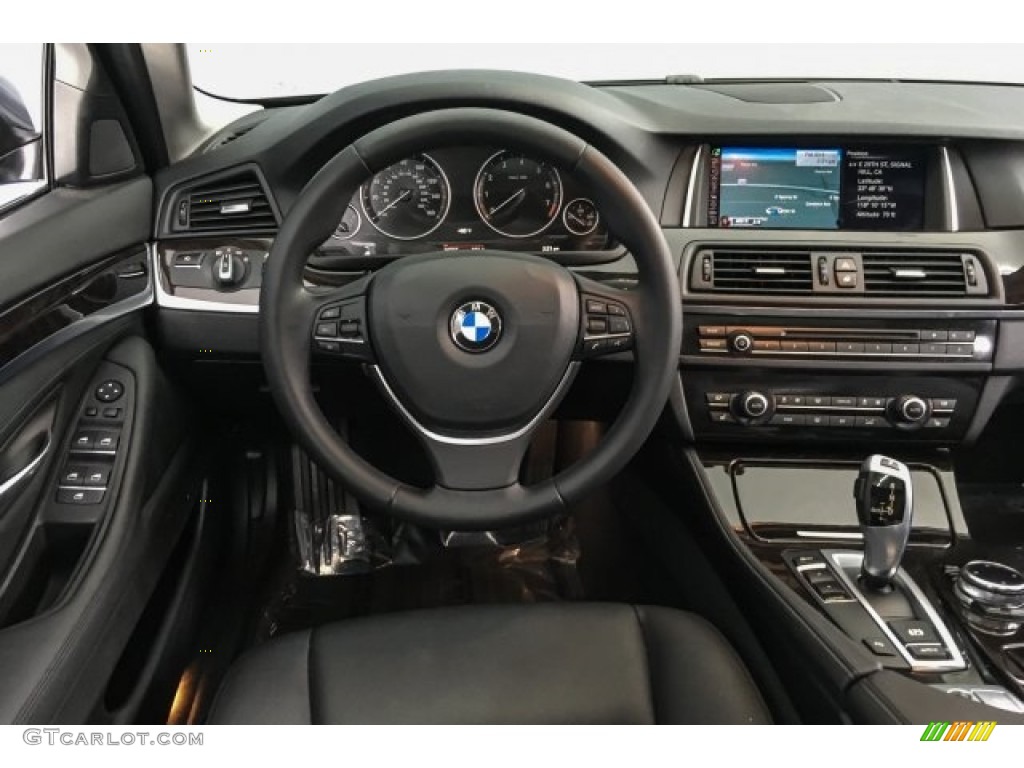 2015 5 Series 528i Sedan - Space Gray Metallic / Black photo #4