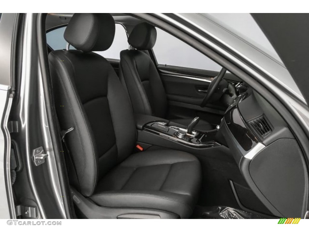 2015 5 Series 528i Sedan - Space Gray Metallic / Black photo #6