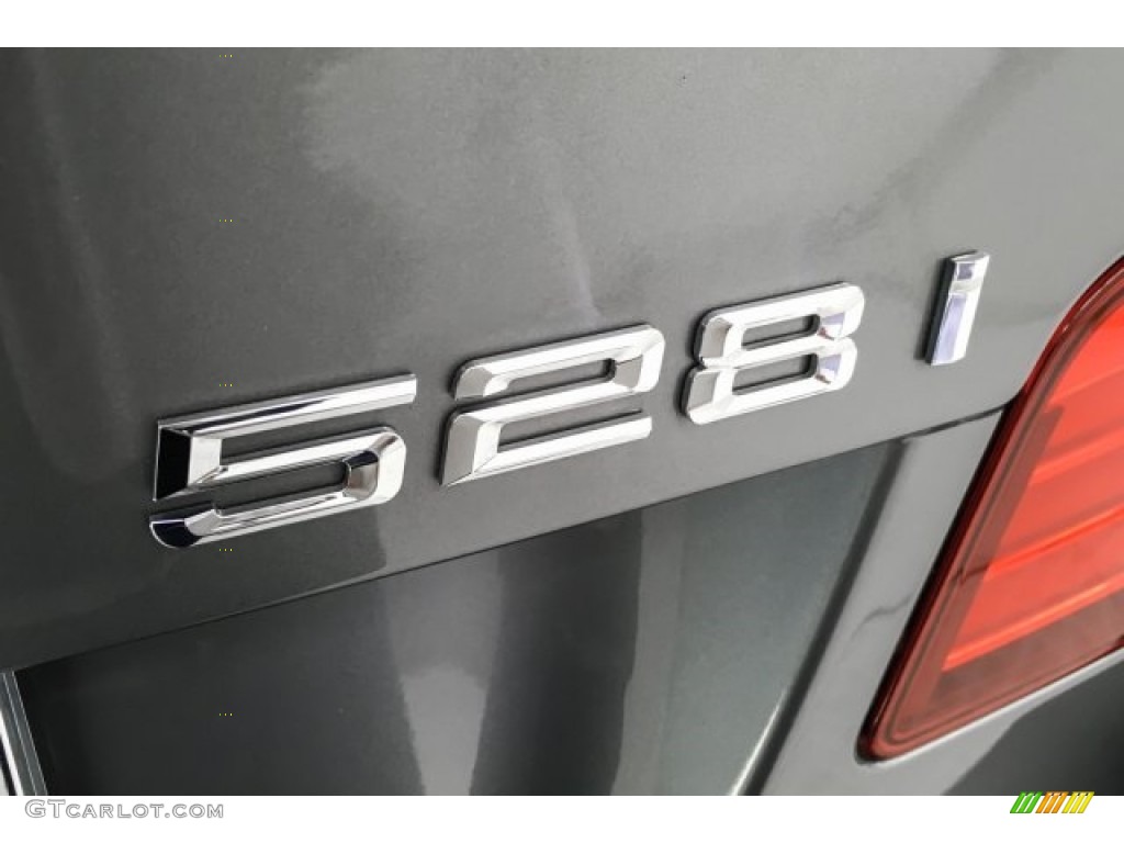 2015 5 Series 528i Sedan - Space Gray Metallic / Black photo #7