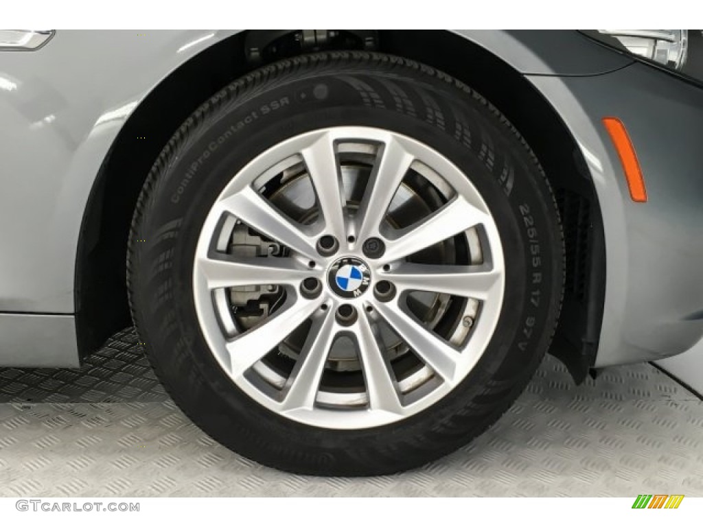 2015 5 Series 528i Sedan - Space Gray Metallic / Black photo #8