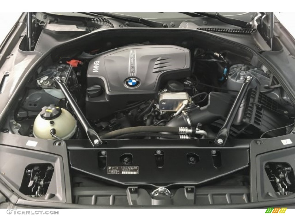 2015 5 Series 528i Sedan - Space Gray Metallic / Black photo #9