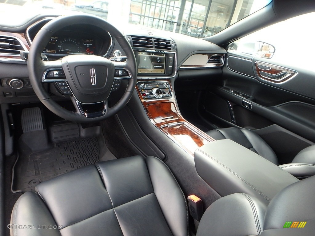 Ebony Interior 2017 Lincoln Continental Premier AWD Photo #125775976