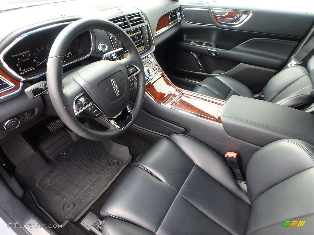 Ebony Interior 2017 Lincoln Continental Premier AWD Photo #125776000