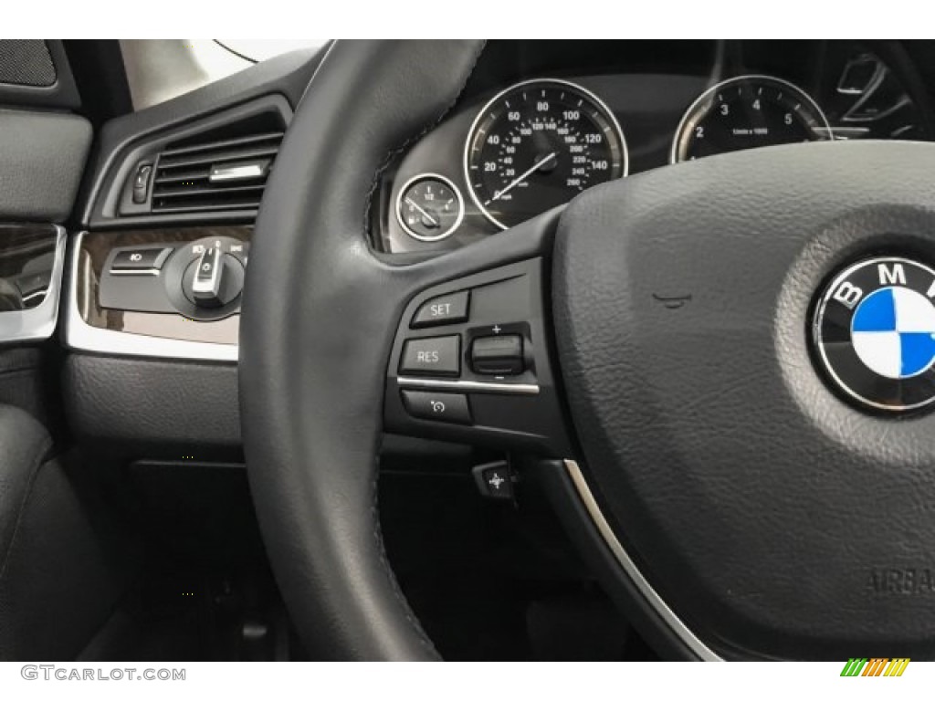 2015 5 Series 528i Sedan - Space Gray Metallic / Black photo #14