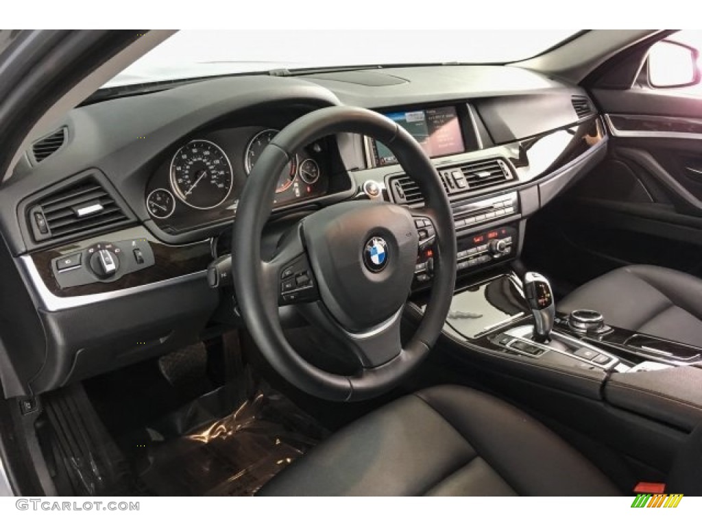 2015 5 Series 528i Sedan - Space Gray Metallic / Black photo #20