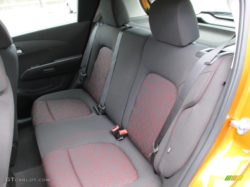 2018 Sonic LT Hatchback - Orange Burst Metallic / Jet Black photo #17
