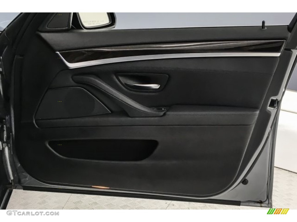 2015 5 Series 528i Sedan - Space Gray Metallic / Black photo #27