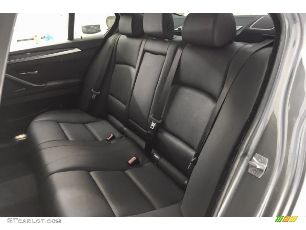 2015 5 Series 528i Sedan - Space Gray Metallic / Black photo #34