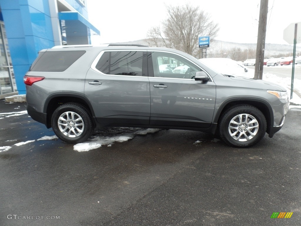 2018 Traverse LT AWD - Satin Steel Metallic / Jet Black photo #1