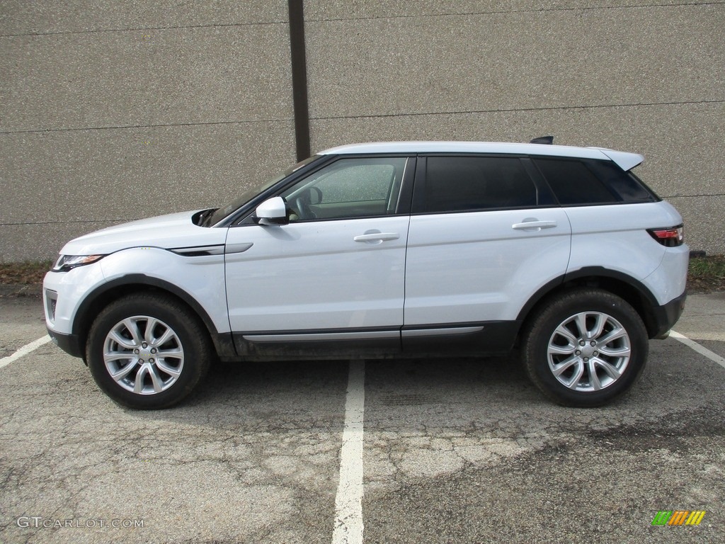 2017 Range Rover Evoque SE - Yulong White Metallic / Espresso/Almond photo #6