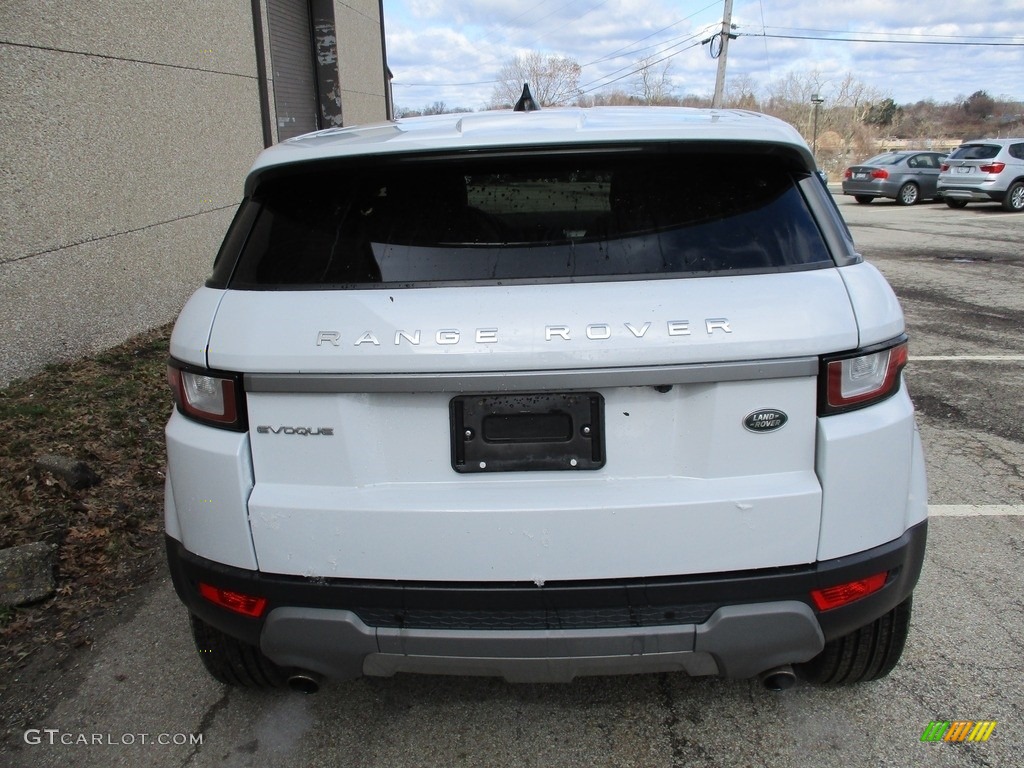 2017 Range Rover Evoque SE - Yulong White Metallic / Espresso/Almond photo #7