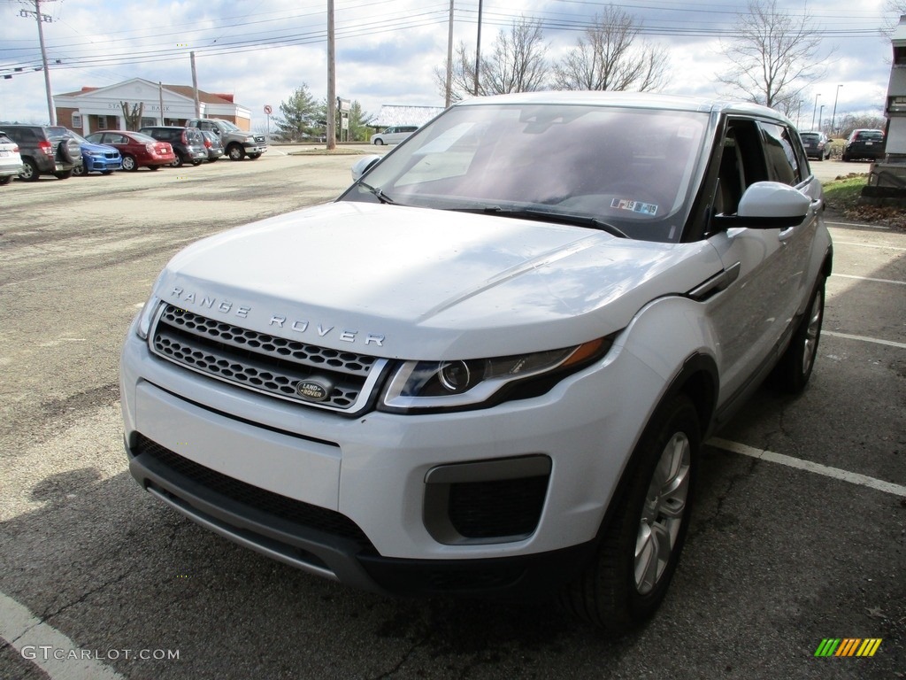 2017 Range Rover Evoque SE - Yulong White Metallic / Espresso/Almond photo #12