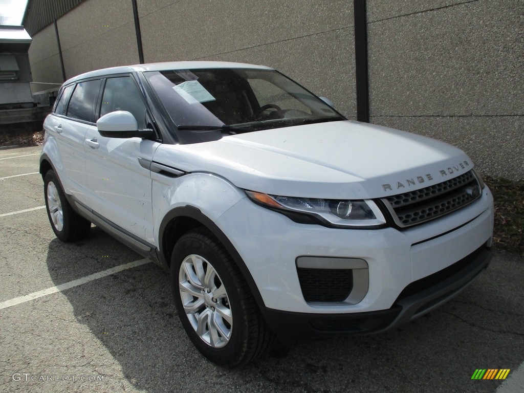 2017 Range Rover Evoque SE - Yulong White Metallic / Espresso/Almond photo #13