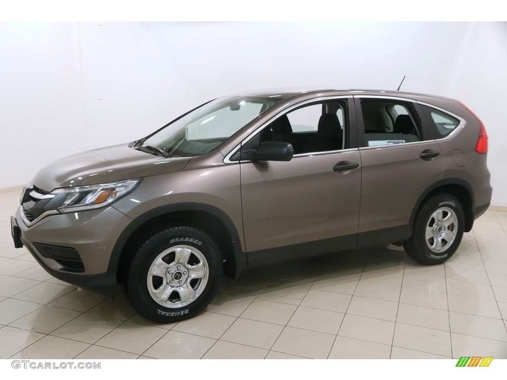 2015 CR-V LX AWD - Urban Titanium Metallic / Black photo #3
