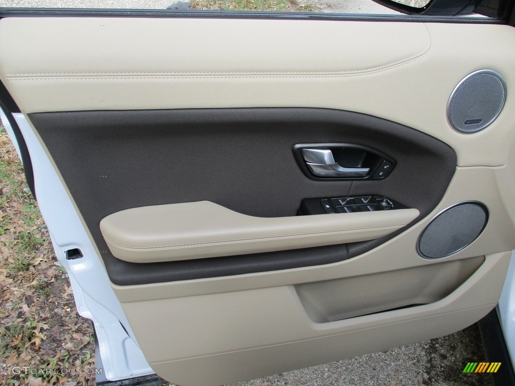 2017 Range Rover Evoque SE - Yulong White Metallic / Espresso/Almond photo #14