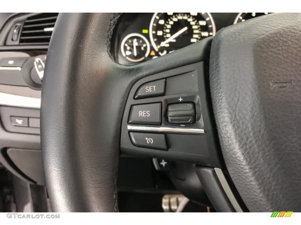 2015 5 Series 528i Sedan - Dark Graphite Metallic / Black photo #15