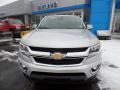 2018 Silver Ice Metallic Chevrolet Colorado LT Crew Cab 4x4  photo #2