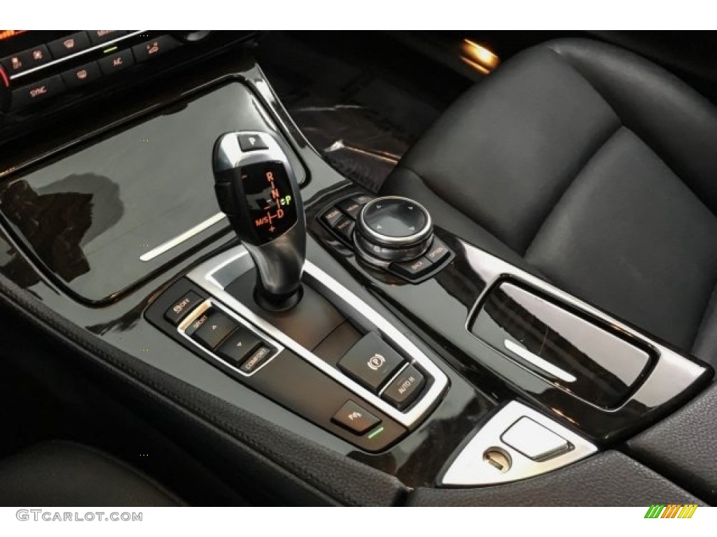 2015 5 Series 528i Sedan - Dark Graphite Metallic / Black photo #18