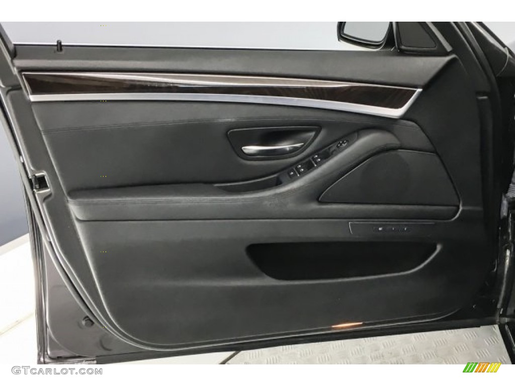 2015 5 Series 528i Sedan - Dark Graphite Metallic / Black photo #22