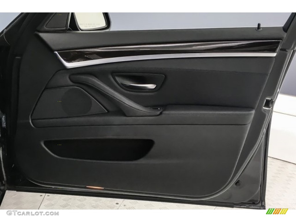 2015 5 Series 528i Sedan - Dark Graphite Metallic / Black photo #26