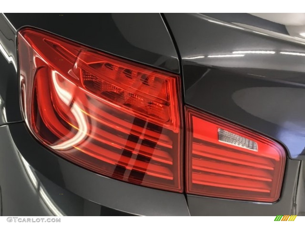 2015 5 Series 528i Sedan - Dark Graphite Metallic / Black photo #30