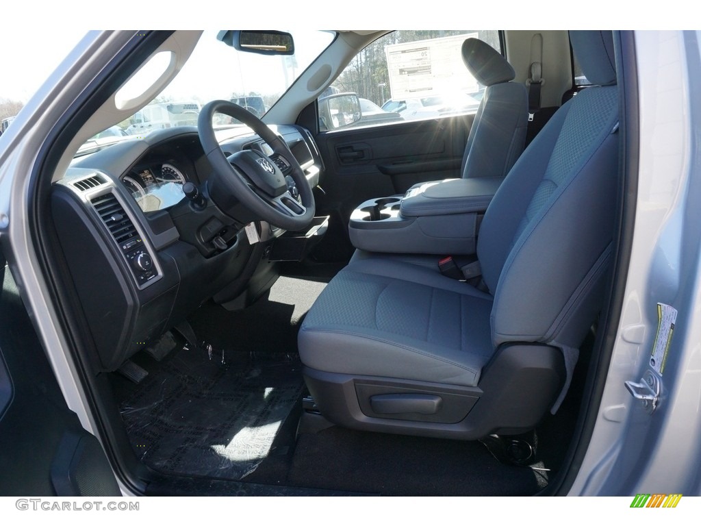2018 1500 Express Regular Cab - Bright Silver Metallic / Black/Diesel Gray photo #5