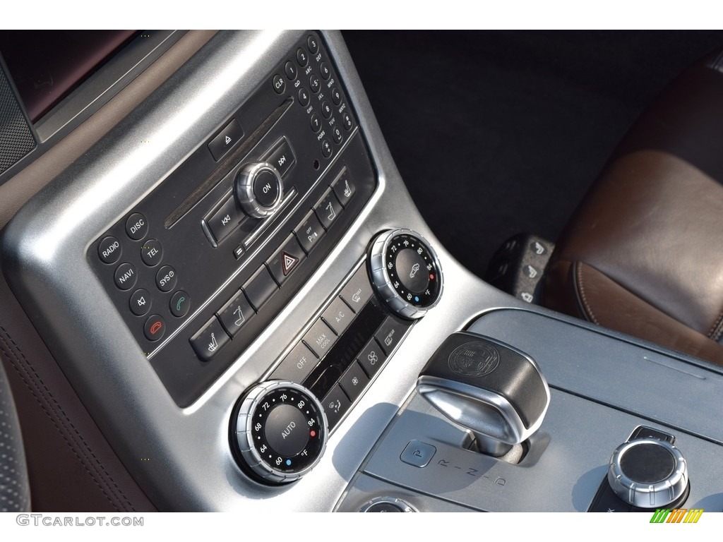 2012 SLS AMG Roadster - Iridium Silver Metallic / designo Light Brown Natural Woven photo #43