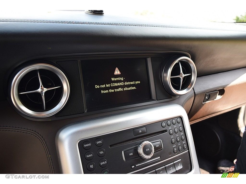 2012 SLS AMG Roadster - Iridium Silver Metallic / designo Light Brown Natural Woven photo #68