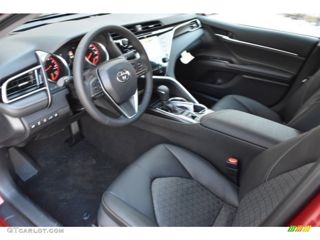 2018 Camry XSE V6 - Ruby Flare Pearl / Black photo #5