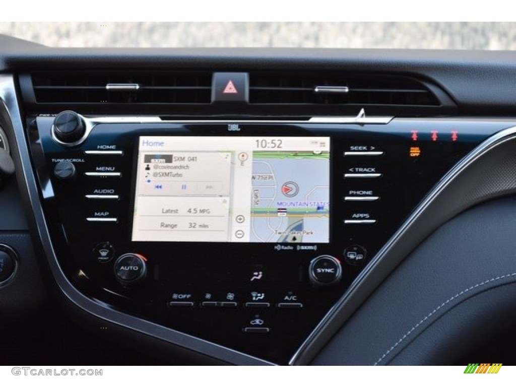 2018 Camry XSE V6 - Ruby Flare Pearl / Black photo #10