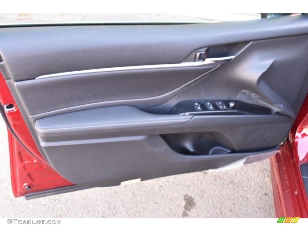 2018 Camry XSE V6 - Ruby Flare Pearl / Black photo #20