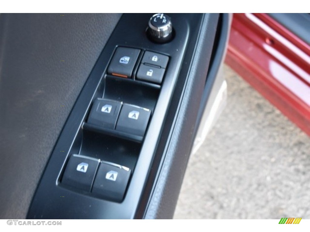 2018 Camry XSE V6 - Ruby Flare Pearl / Black photo #24