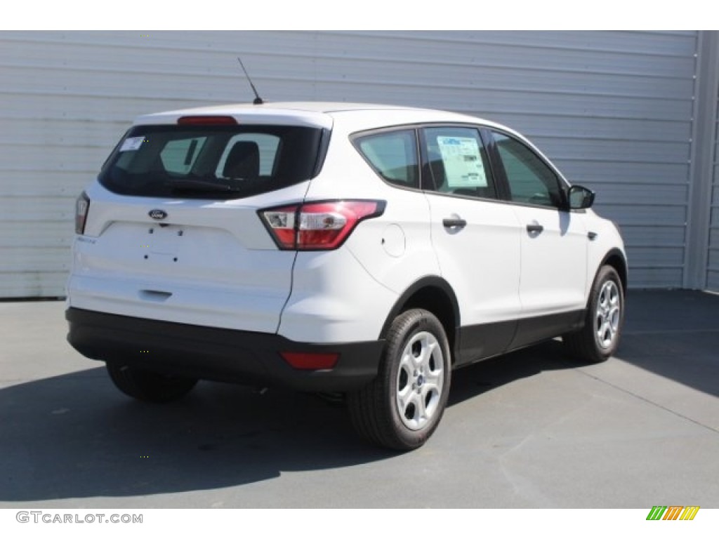 2018 Escape S - Oxford White / Charcoal Black photo #8