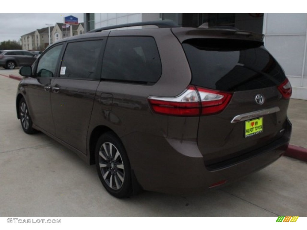 2018 Sienna Limited - Toasted Walnut Pearl / Gray photo #6