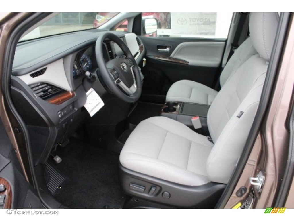 2018 Sienna Limited - Toasted Walnut Pearl / Gray photo #13